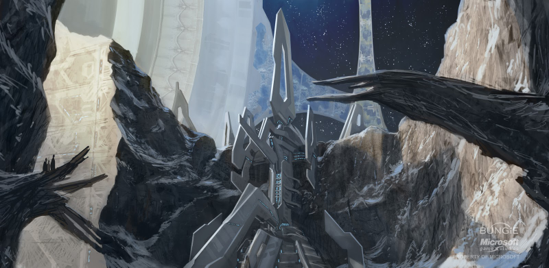 Illustration for article titled The Art Of Halo Is Like A Postcard From The End Of The Universe